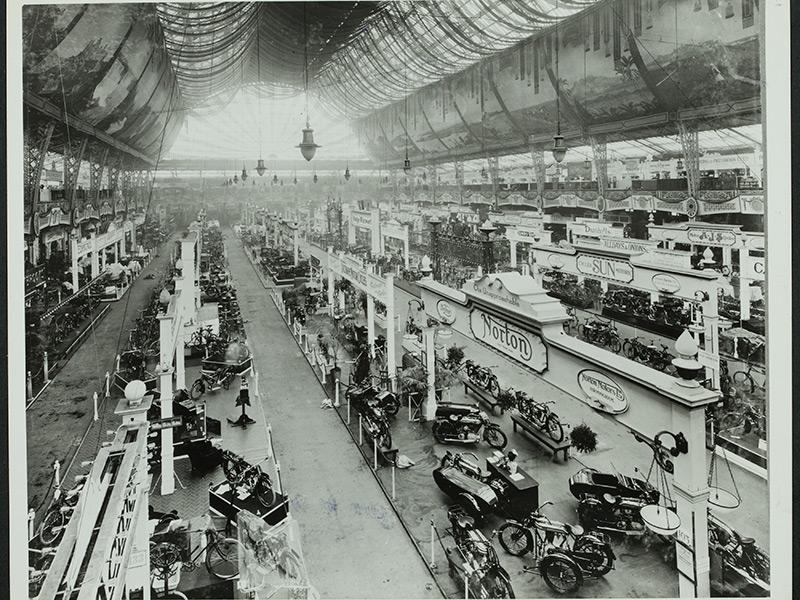 The Cycle and Motor Cycle Show at Olympia London in 1991