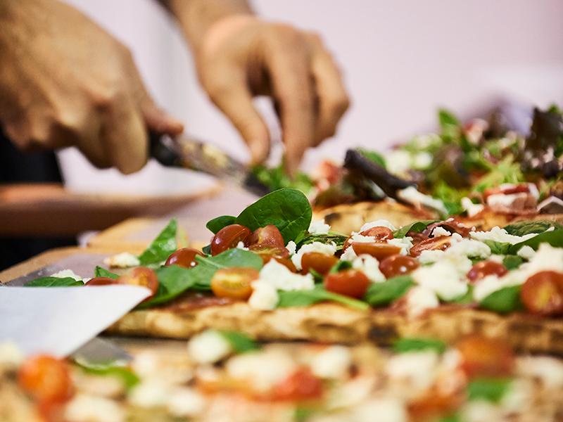 Pizza at Olympia London Pizza & Pasta show