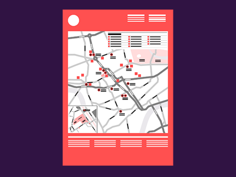 Graphic of map.