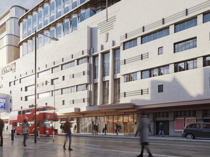 The ICC at Olympia entrance