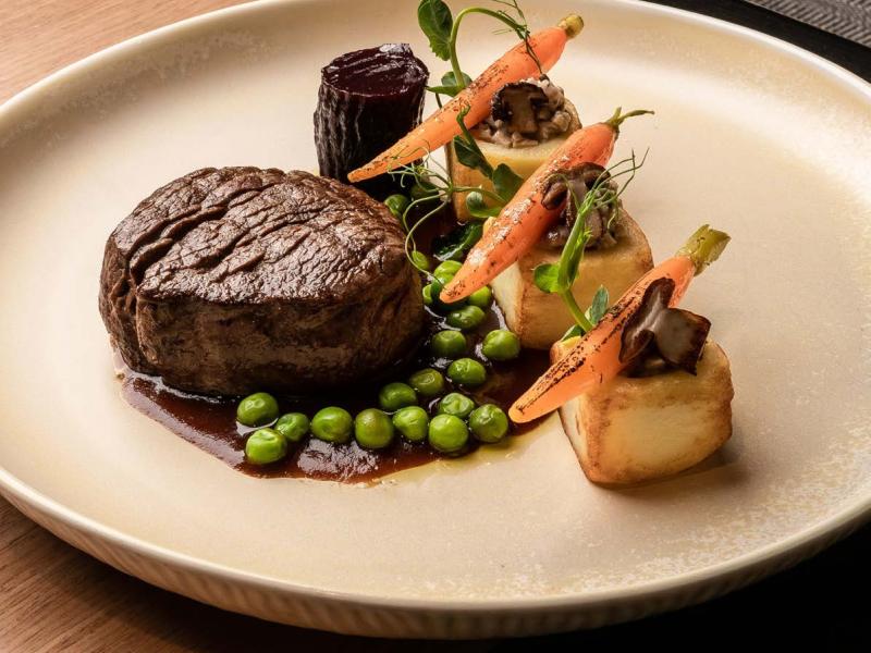 An example of the type of meal produced at Olympia. 