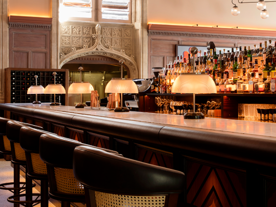 Bar in the restaurant at Zaika of Kensington