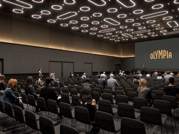 The ICC at Olympia auditorium on level 2