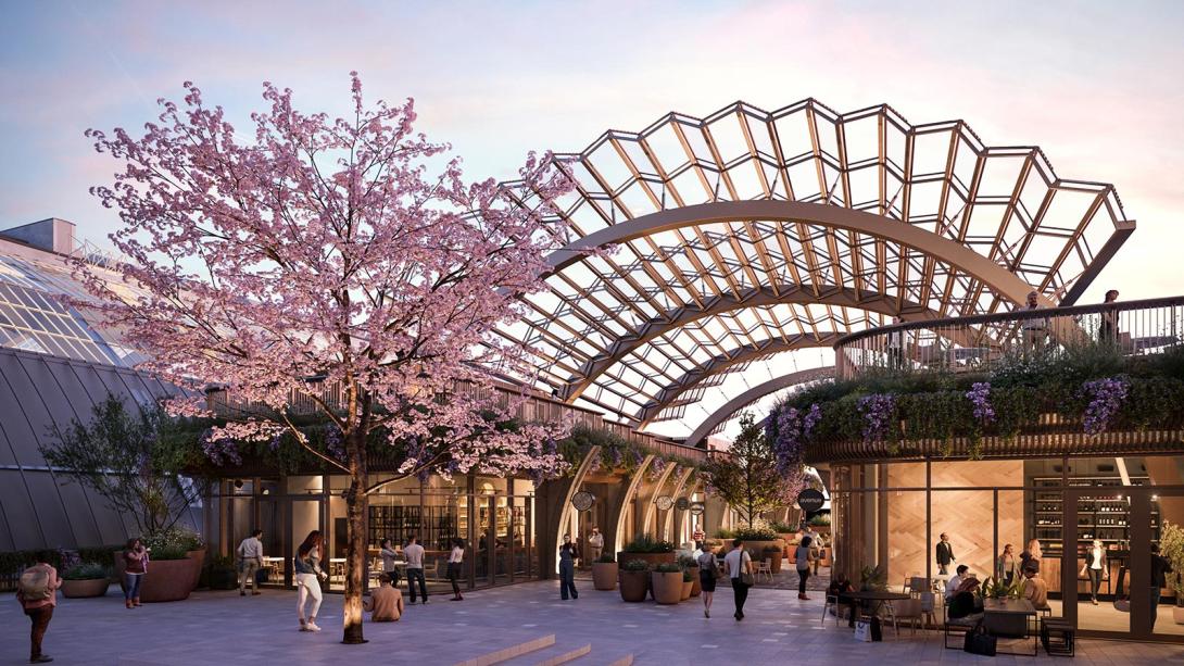 Olympia destination sky garden upper mezzanine