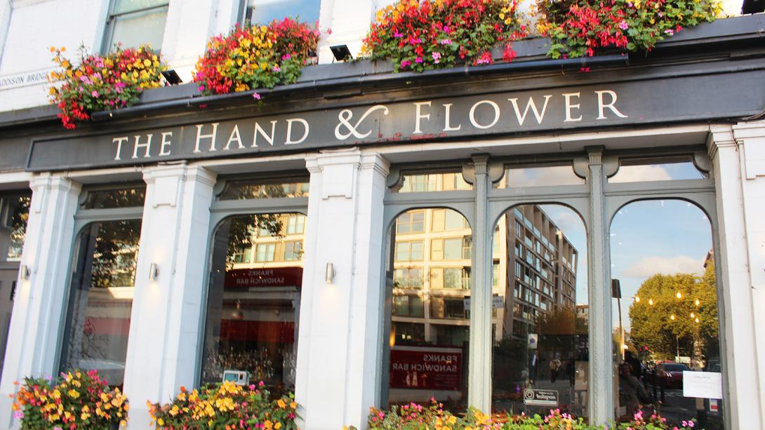 The Hand & Flower Pub exterior