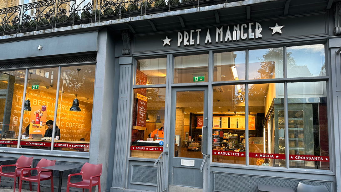 Pret A Manger exterior