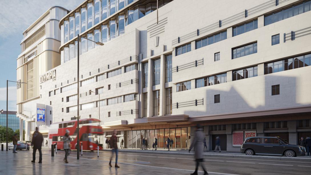 The ICC at Olympia entrance